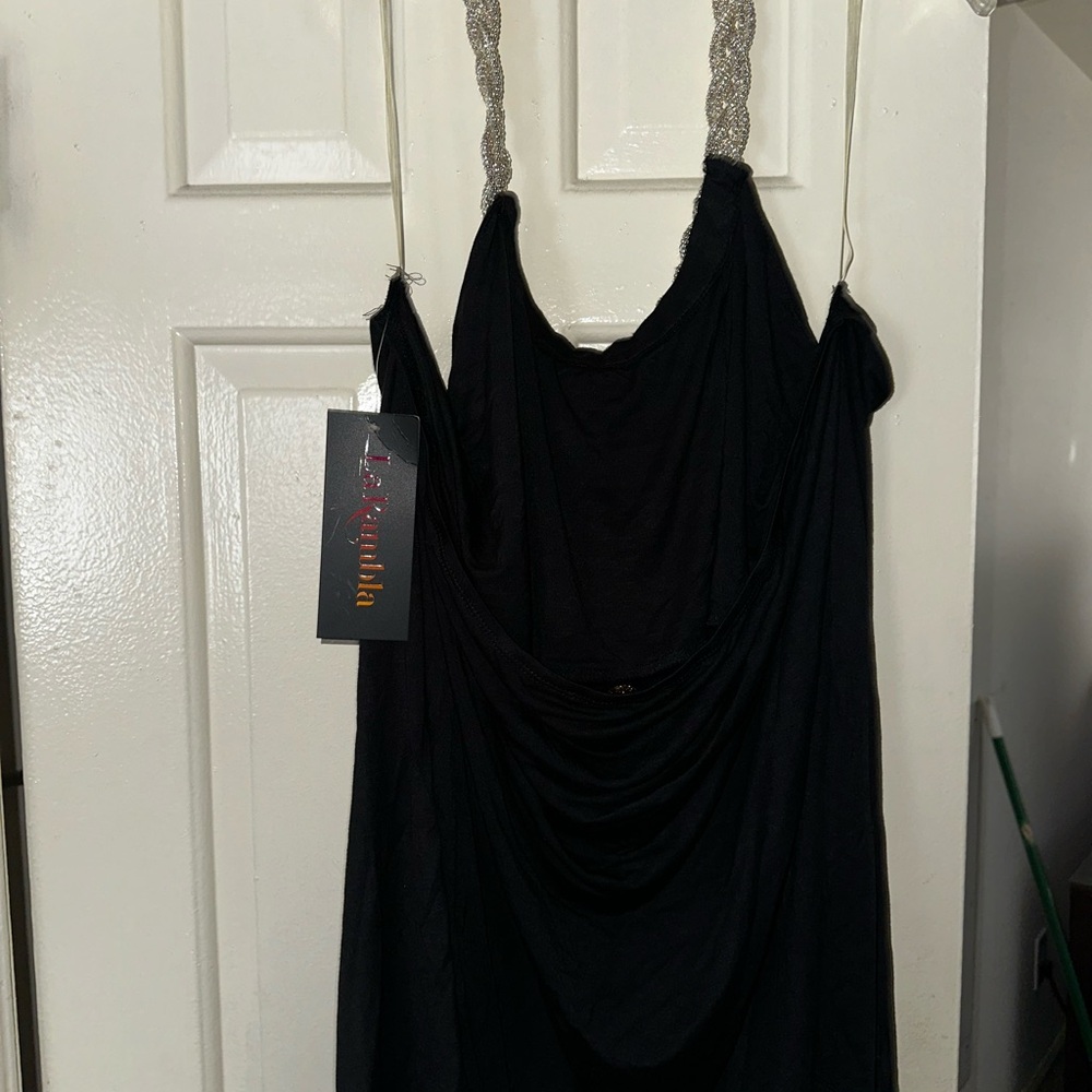Black Halter top